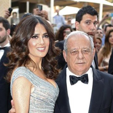 Sami and his daughter at award show.